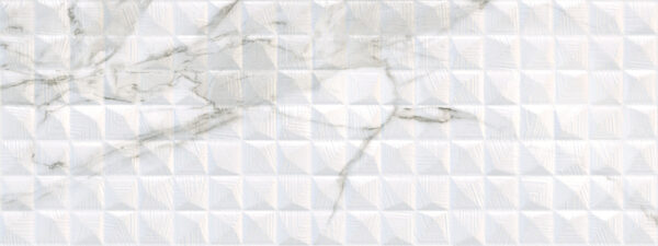 Marble Statuario Cubic 30x80 IN/WT - Image 2