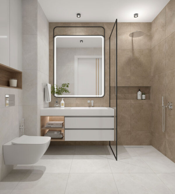 Elegant Taupe 60x60 FT/WT - Image 2